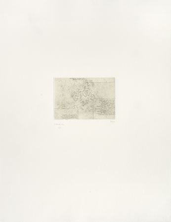 Incisione Chillida - Hommage à Rosalia de Castro 