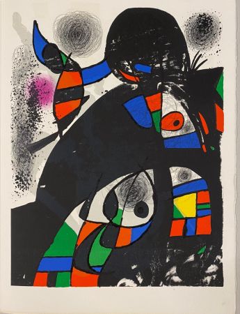 Litografia Miró - Hommage à San Lazzaro