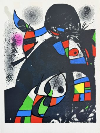 Litografia Miró - Hommage à San Lazzaro