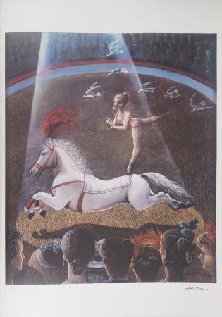 Litografia Marais  - Hommage à Toulouse-Lautrec : Le cirque