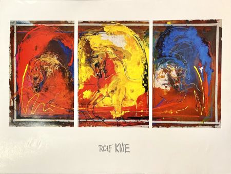 Grafica Numerica Knie - Horse Triptych