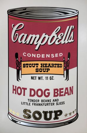 Serigrafia Warhol - Hot Dog Bean, II.59 from Campbell's Soup II Portfolio