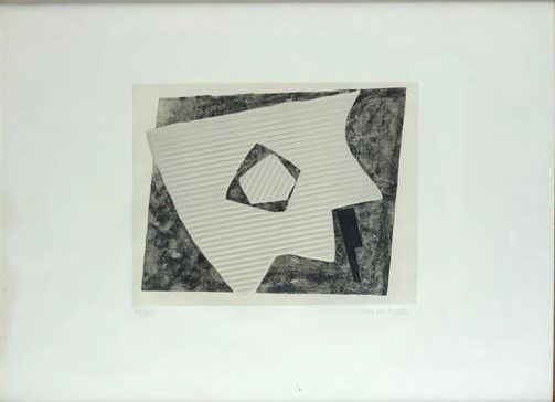 Rilievo Magnelli - I Collage di Magnelli, Piatto VII