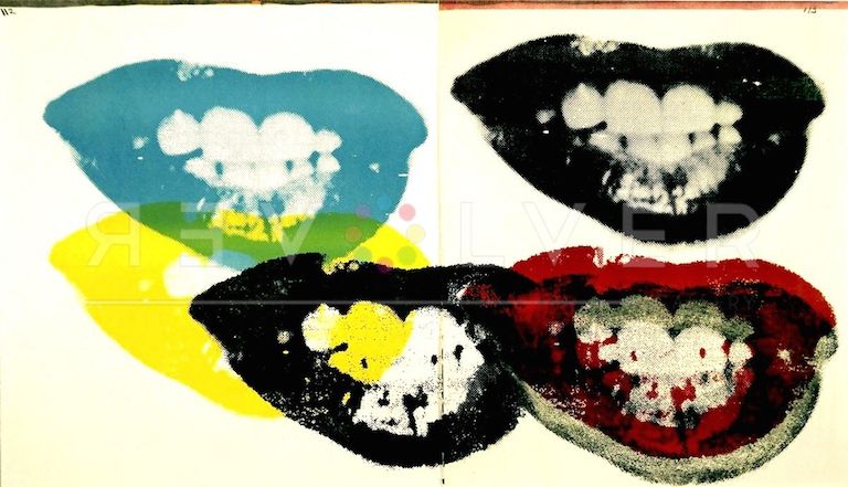 Serigrafia Warhol - I Love Your Kiss Forever Forever (FS II.5)