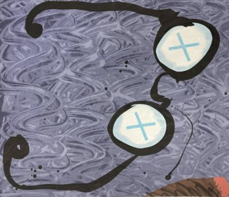 Litografia Oldenburg - Icons In a Smoke Filled Room