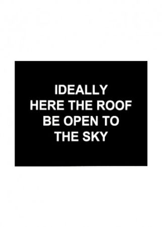 Incisione Prouvost  - Idealy here the roof be open to the sky