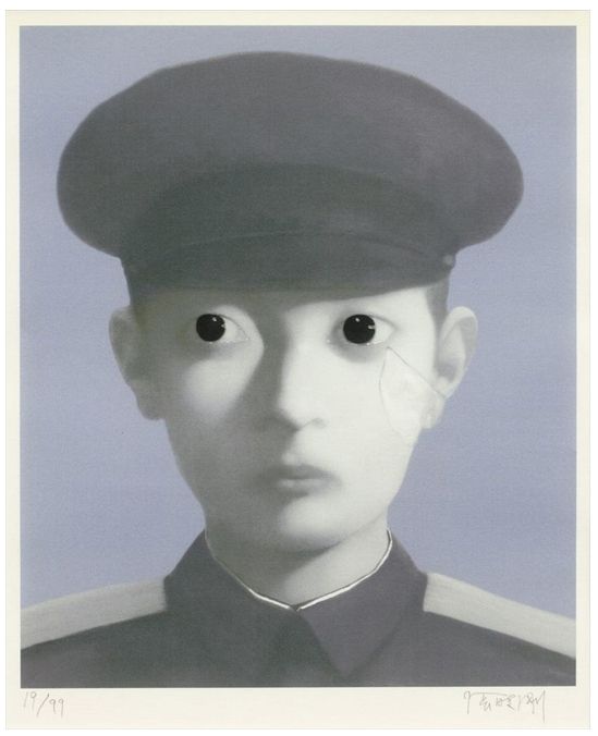 Litografia Zhang  - Identity Portrait 
