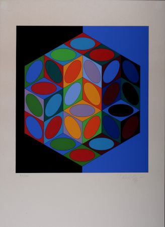 Serigrafia Vasarely - Idom-3
