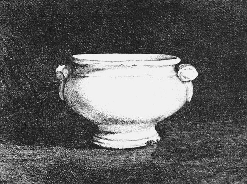 Acquaforte Cacciarini - Il vaso bianco