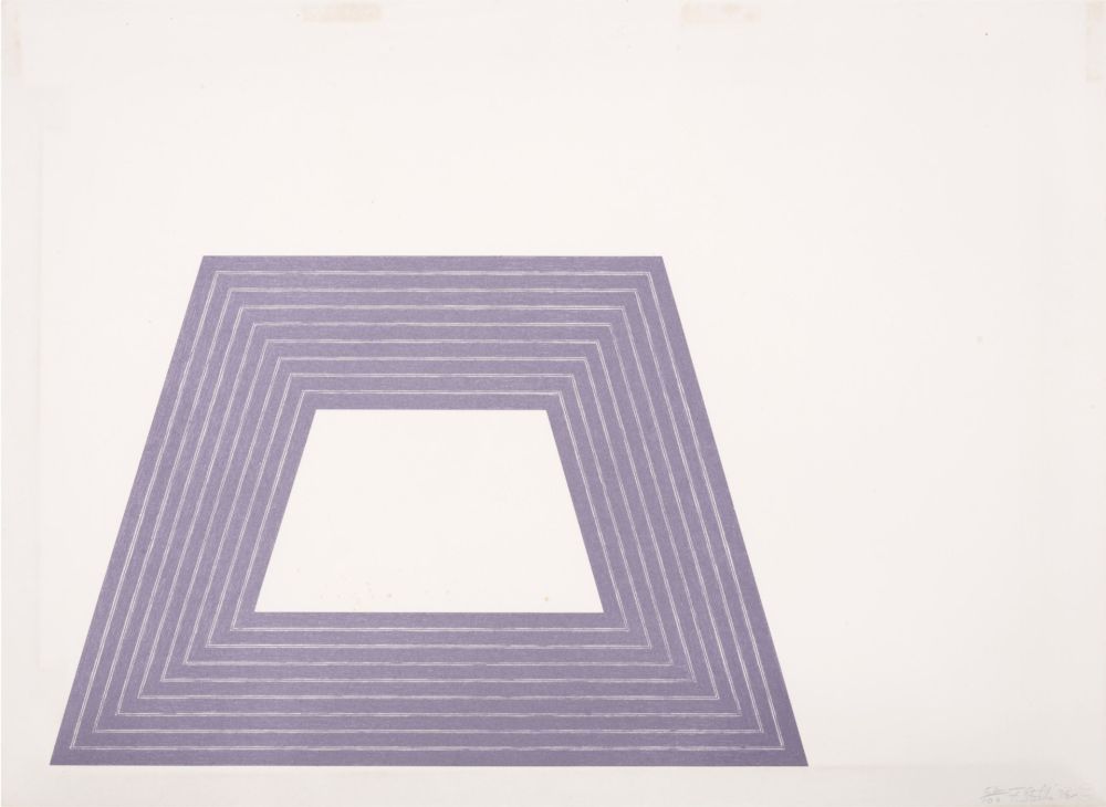 Litografia Stella - Ileana Sonnabend, from Purple Series