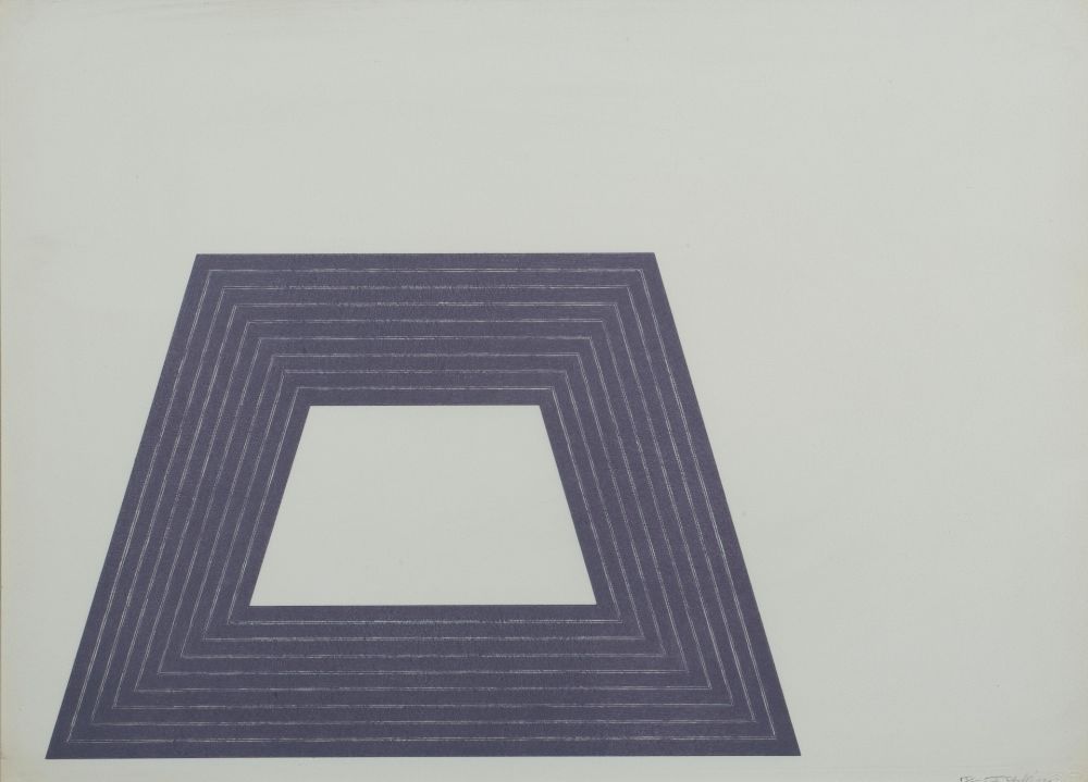 Litografia Stella - Ileana Sonnabend (from Purple Series)