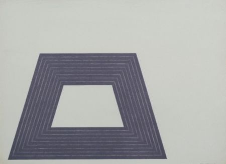 Litografia Stella - Ileana Sonnabend (from Purple Series)