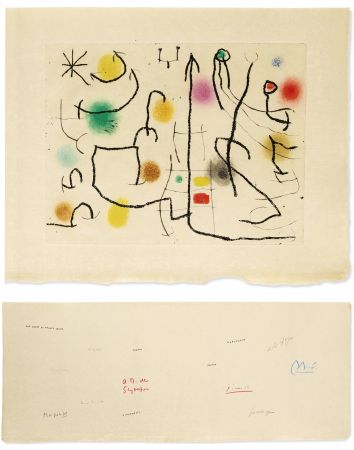 Libro Illustrato Miró - ‎ILIAZD: HOMMAGE À ROGER LACOURIÈRE [Picasso, Miro, Giacometti...] 1968.