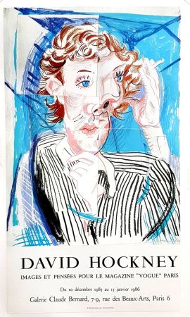 Offset Hockney - Images et Pensées pour lemagazine Vogue