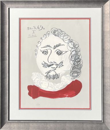 Litografia Picasso - Imaginary Portraits Plate I