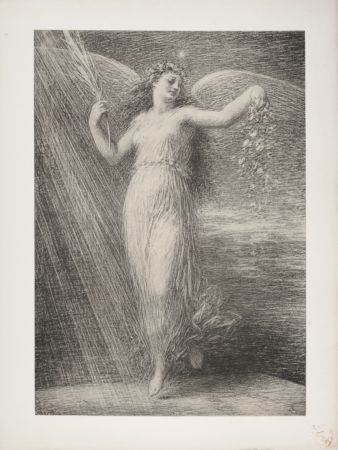 Litografia Fantin-Latour - Immortalité, 1898