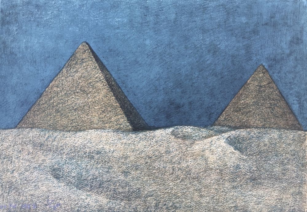Litografia Zuniga - Impressions of Egipto (Egypt) plate 2