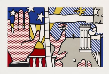 Serigrafia Lichtenstein - Inaugural Print