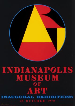 Serigrafia Indiana - Indianapolis Museum of Art, Inaugural Exhibitions, 1970