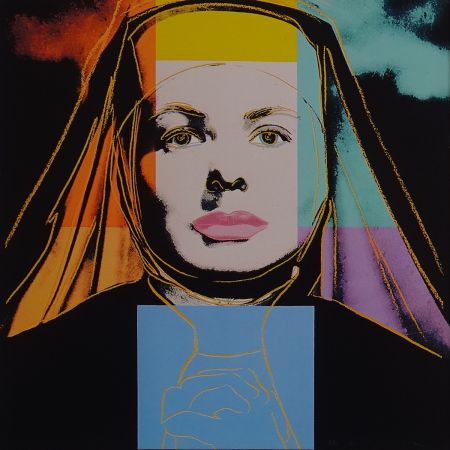 Serigrafia Warhol - Ingrid Bergman - The bells of St. Mary´s