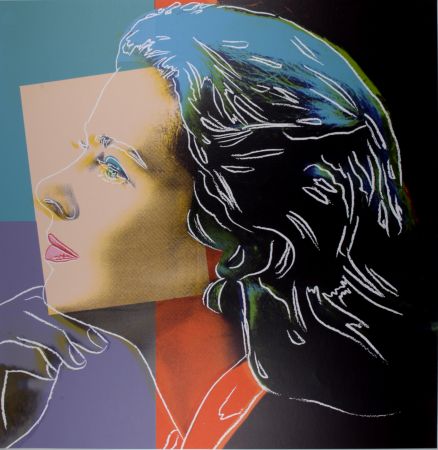 Serigrafia Warhol - Ingrid Bergman : Herself, 1983 - Original first printing!