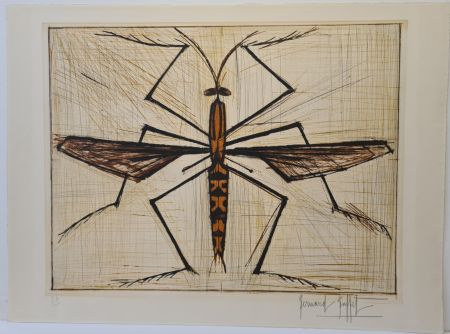 Incisione Buffet - Insecte brun 