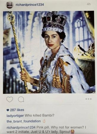 Multiplo Prince - Instagram New Portraits - Queen Elizabeth II ,
