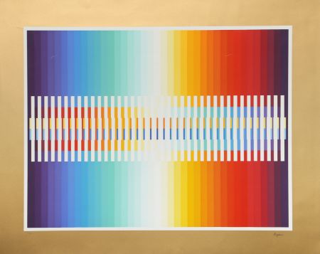 Serigrafia Agam - Integrated Rainbow