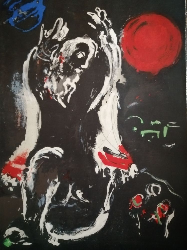 Litografia Chagall - Isaie