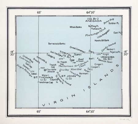 Litografia Macchi - Islas vírgenes