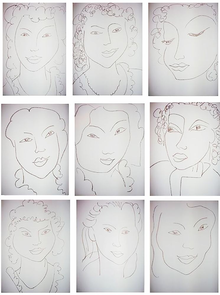 Libro Illustrato Matisse - J.-A. NAU : POÉSIES ANTILLAISE (28 lithographies originales)