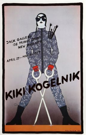 Manifesti Kogelnik - Jack Gallery (Scissors)