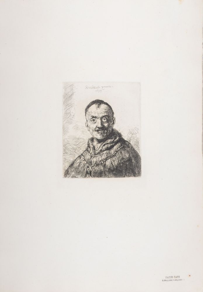 Rotocalcografia Rembrandt - Jacob Cats
