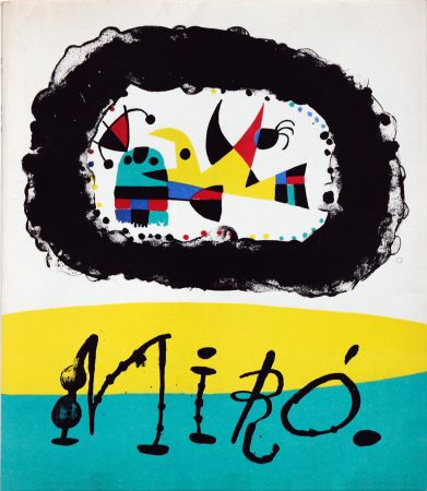 Libro Illustrato Miró - Jacques Prévert : JOAN MIRÓ. Avec 8 lithographies originales (Maeght 1956)