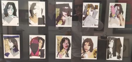 Offset Warhol - Jagger M. invitation card - portfolio