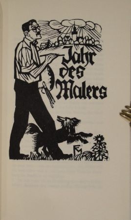 Libro Illustrato Felixmuller  - Jahr des Malers