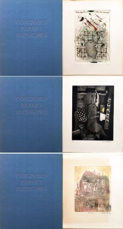 Acquaforte E Acquatinta Coignard - JAMES COIGNARD - MAX PAPART - SHOICHI HASEGAWA : HOMME DANS LA VILLE (1974)