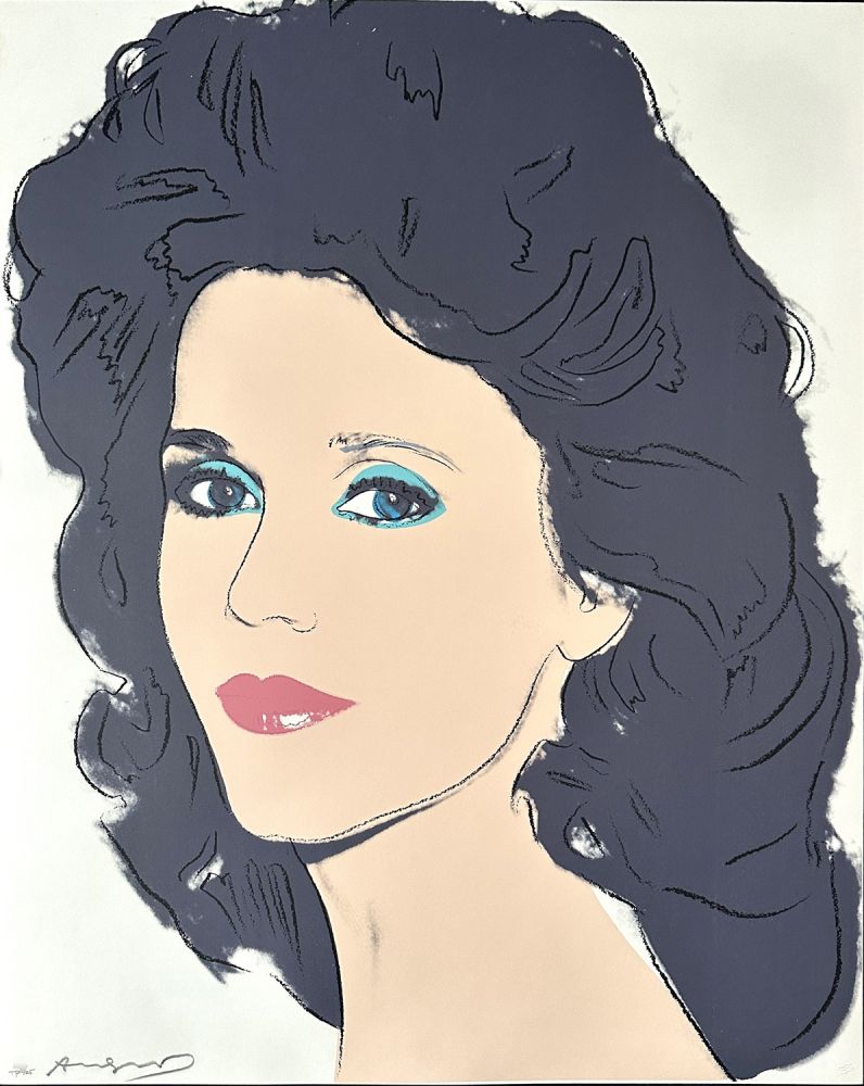 Serigrafia Warhol - Jane Fonda (FS II.268)