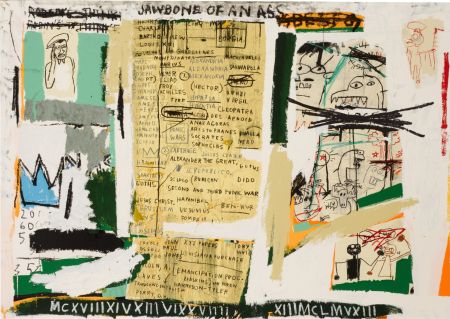 Serigrafia Basquiat - Jawbone of an Ass