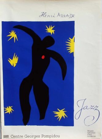 Serigrafia Matisse - Jazz  La Chute D'Icare