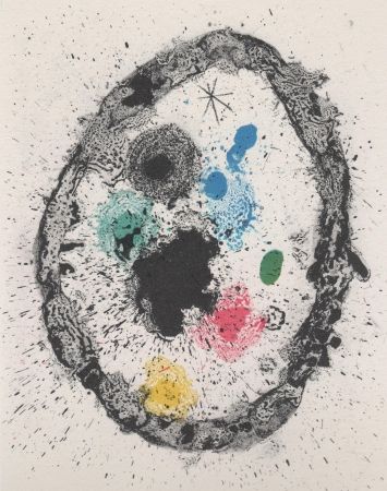 Libro Illustrato Miró - Je travaille comme un jardinier