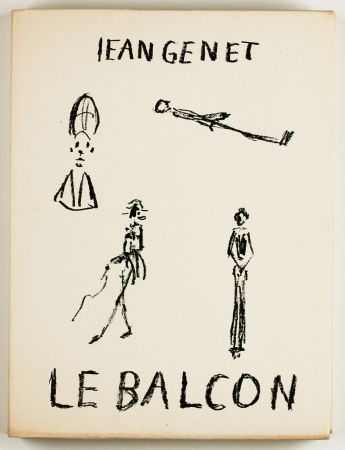 Libro Illustrato Giacometti - Jean Genet - Le Balcon 
