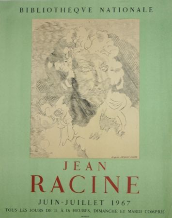 Litografia Villon - Jean  Racine
