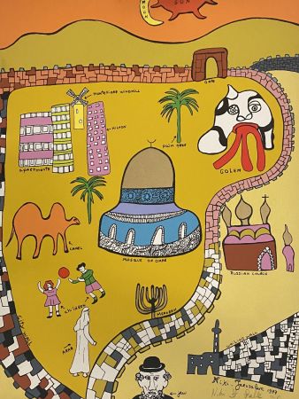 Serigrafia De Saint Phalle - Jerusalem
