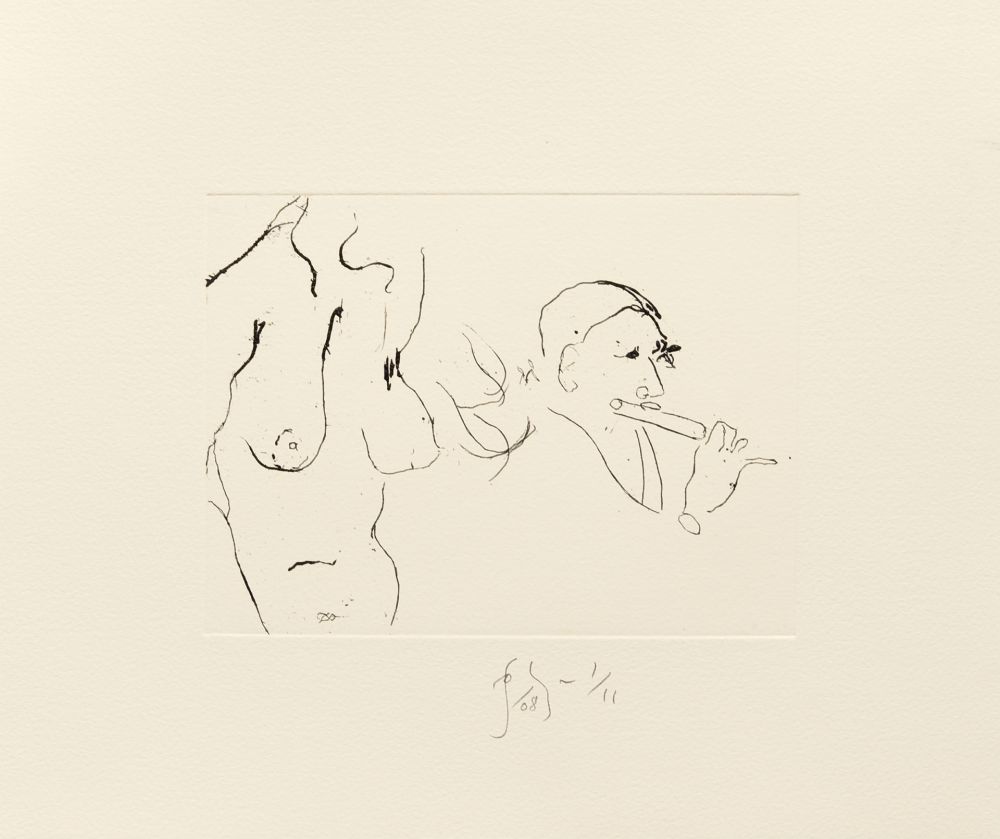 Incisione Flanagan - Jessica & flutist