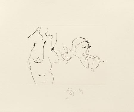 Incisione Flanagan - Jessica & flutist
