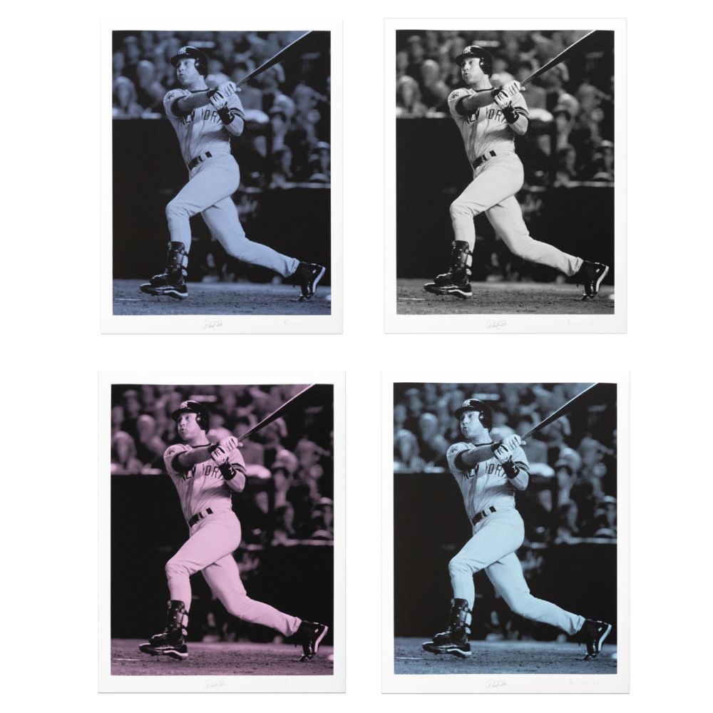 Serigrafia Young - JETER - THE SWING FAN PRINT SET