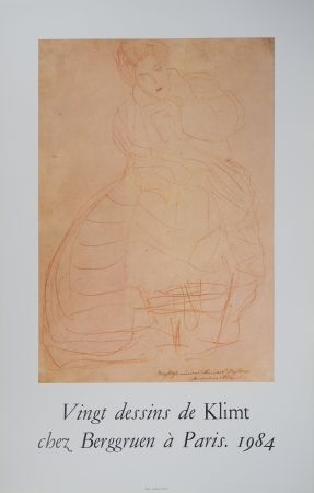 Libro Illustrato Klimt - Jeune femme accoudée
