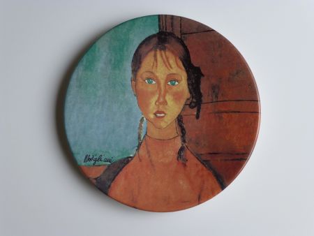 Non Tecnico Modigliani - Jeune fille aux yeux verts 