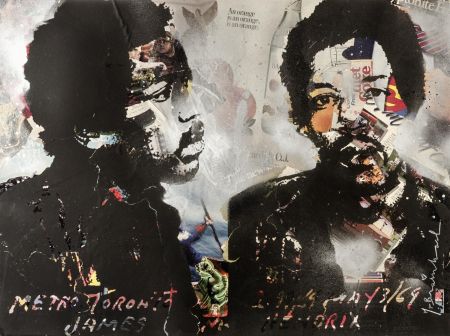 Serigrafia Mr Brainwash - Jimi Hendrix